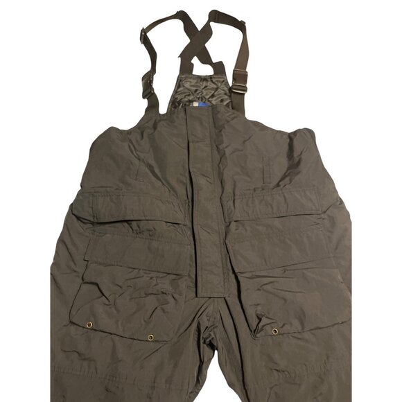 Idigear Arctic Armor Black Insulated Bibs Adjustable Straps & Multiple Pockets L - Picture 3 of 9